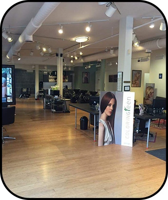 Front View of Inside of Our Hair Salon